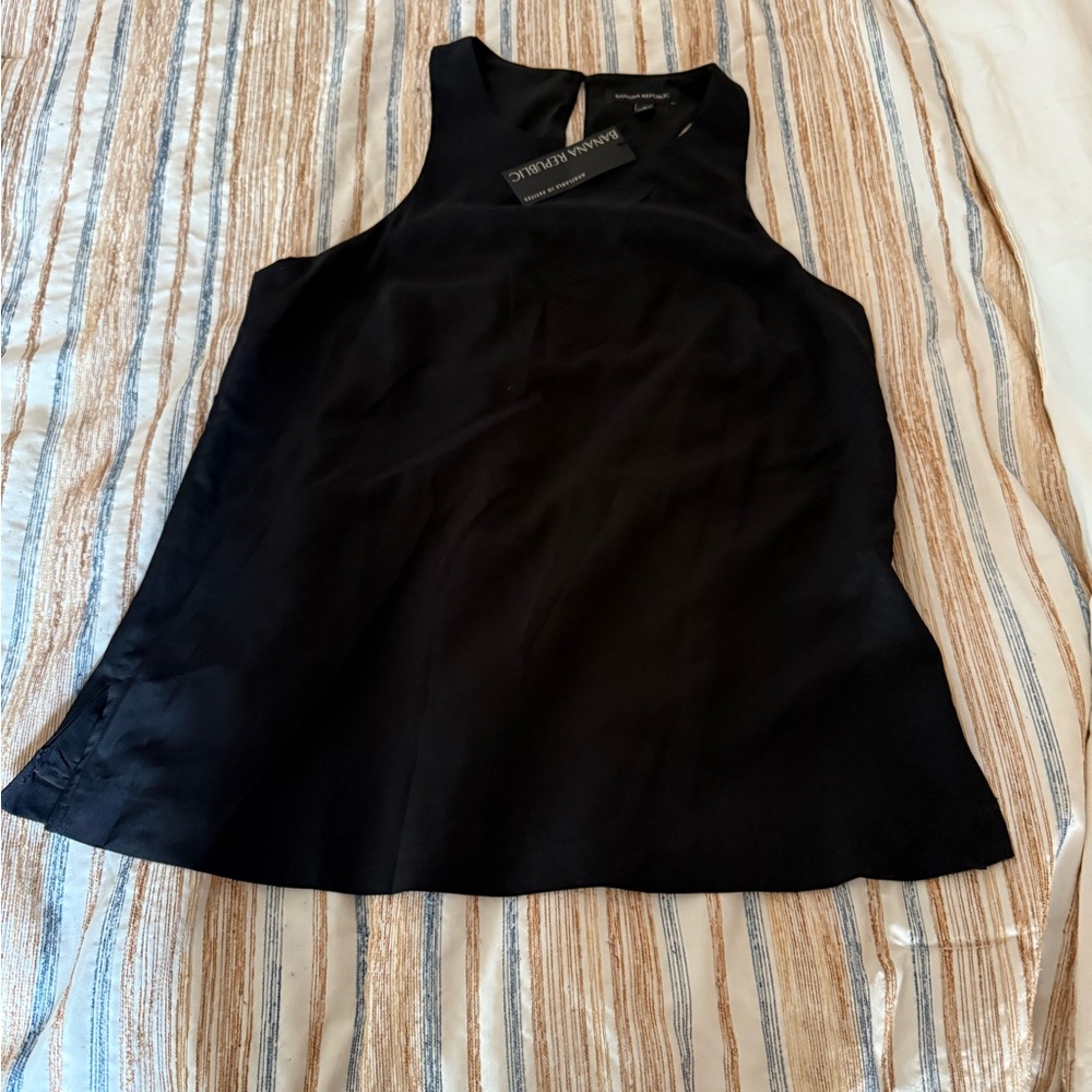 Banana Republic Black Tank Top A-Line Sleeveless